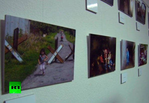 В Мадриде состоялась фотовыставка, посвященная гуманитарной ситуации на востоке Украины