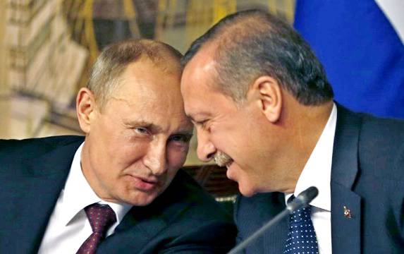 Путин разворачивает Эрдогана на Восток