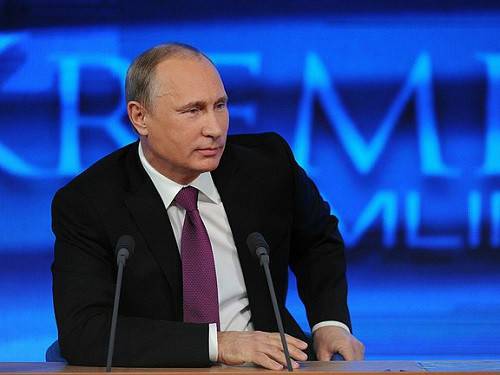 Украинская тема на пресс-конференции Владимира Путина