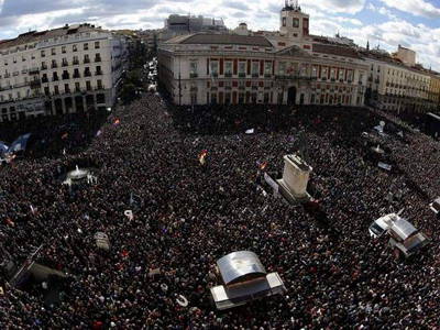 Испанская «СИРИЗА» вывела на улицы Мадрида тысячи человек