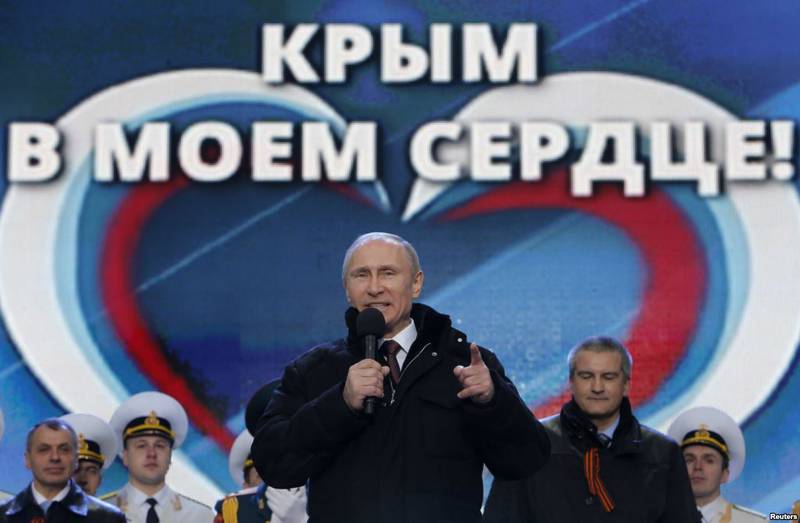 Сохранение Крыма в России для Путина дело личное