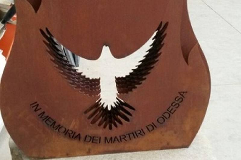 В Италии поставили первый в мире памятник жертвам «Одесской Хатыни»