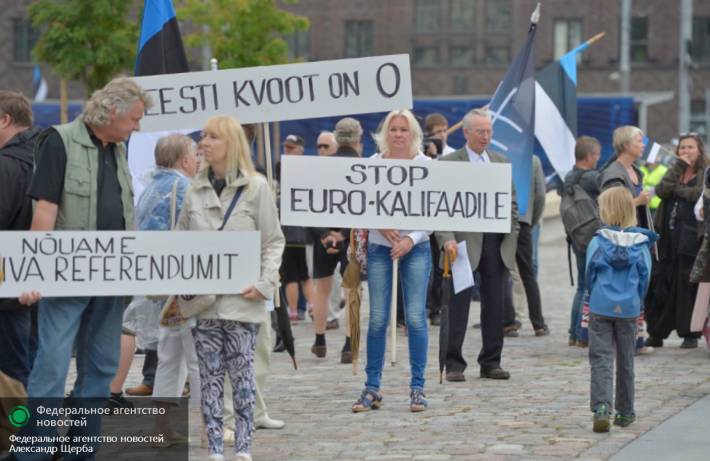 Эстонцы против мигрантов: Мы не хотим превращаться в Африку