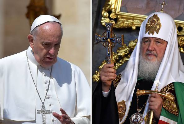 Общие цели Русской Православной церкви и Ватикана вызвали истерику в США