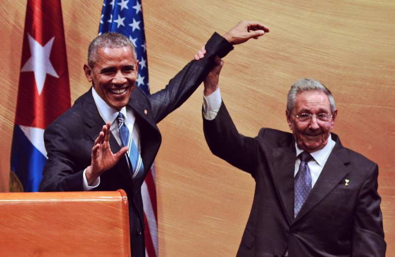 Безысходность политики США или как Обама пытался потрогать кубинца