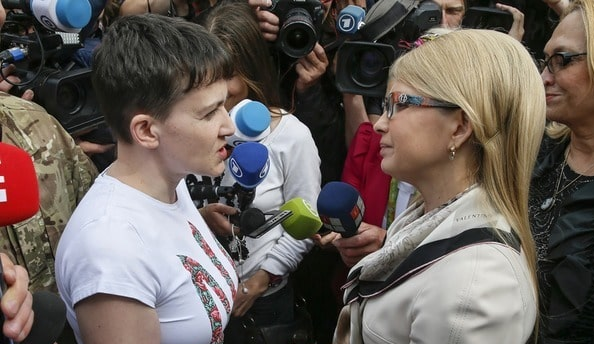 «Спелись»: Савченко и Тимошенко провели два часа наедине