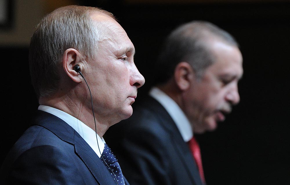 Путин подмял под себя Эрдогана