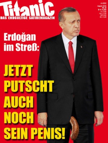 Немцы грязно оскорбили Эрдогана