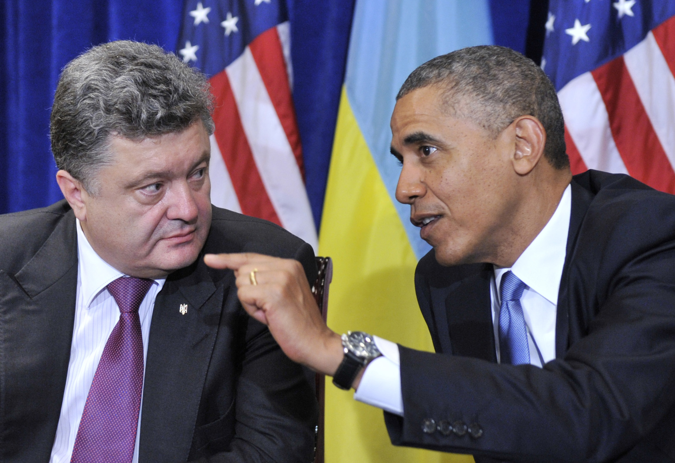 Чем займутся Порошенко и Обама: продемонстрировать, предупредить и обязать