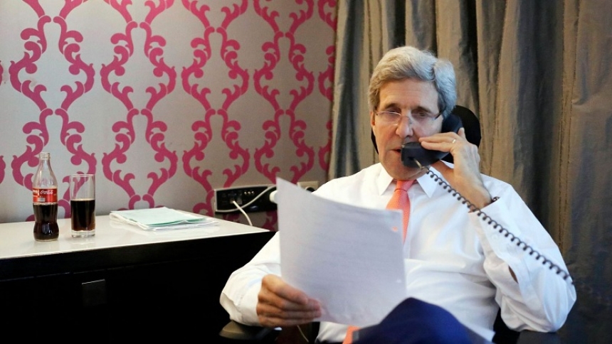 Тайные телефонные соглашения Алиева и Керри