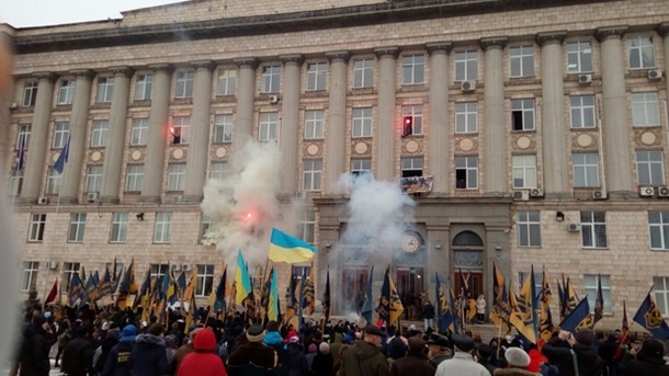 Черкасская область: «Азов» готовится к маршу на Киев