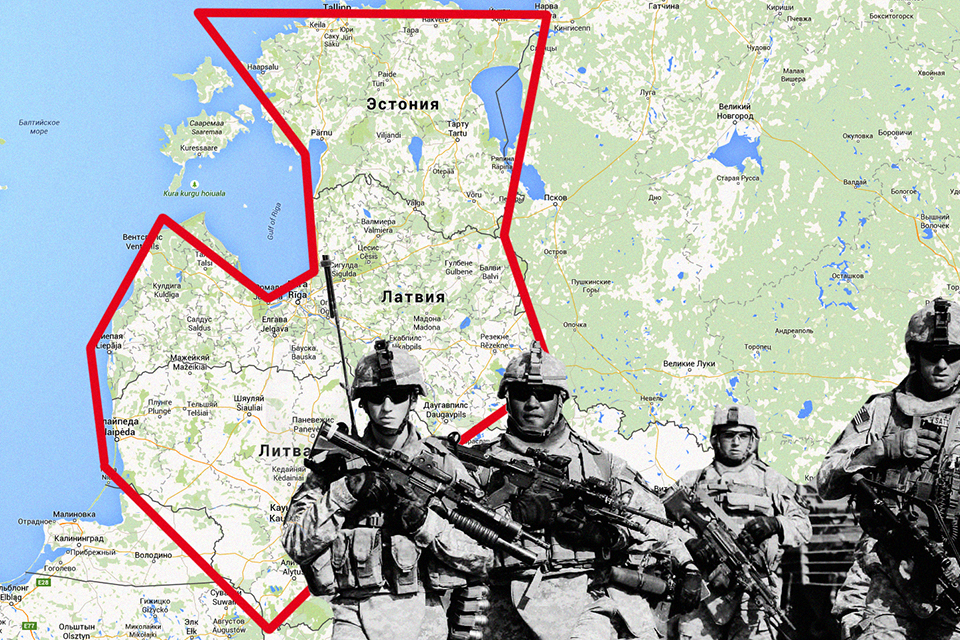 США собираются обосноваться в Прибалтике