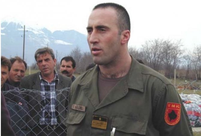 Во Франции освободили албанского боевика Харадиная