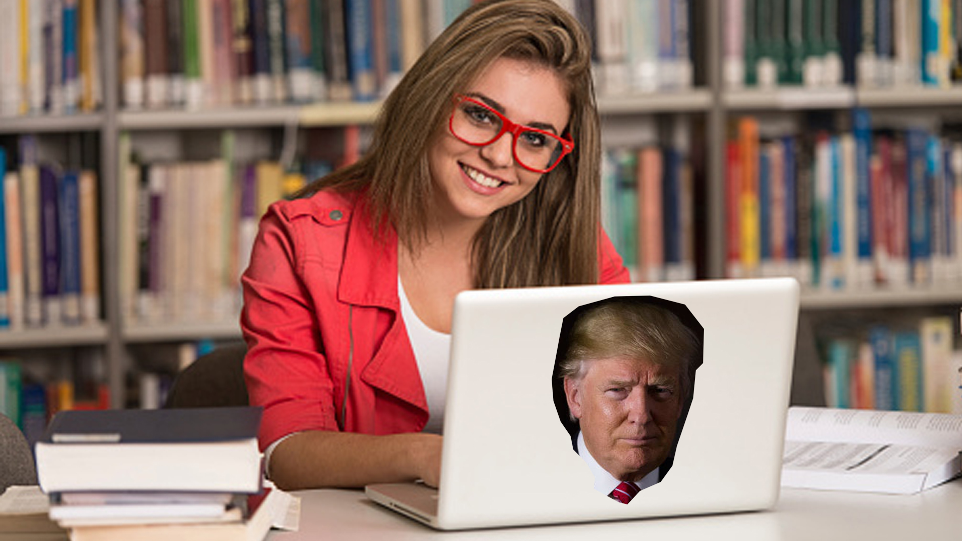 Студентка США отчислилась из-за поддержки Трампа
