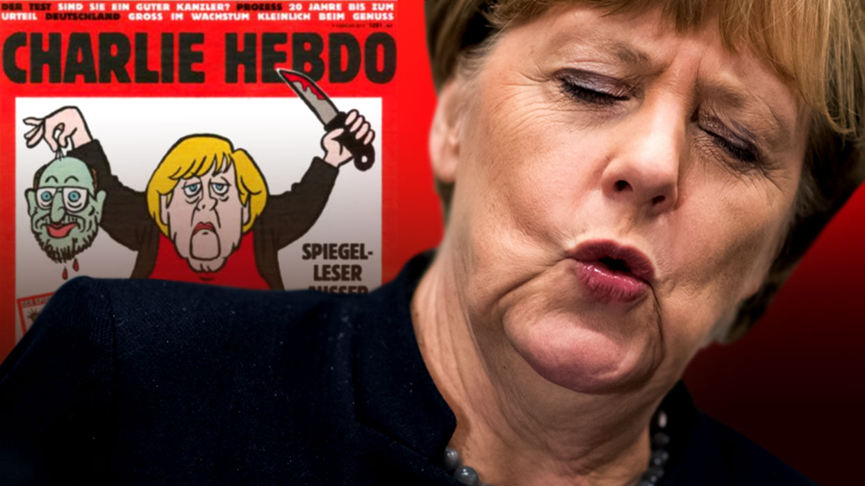 Зачем "сатирики" Charlie Hebdo напали на Ангелу Меркель