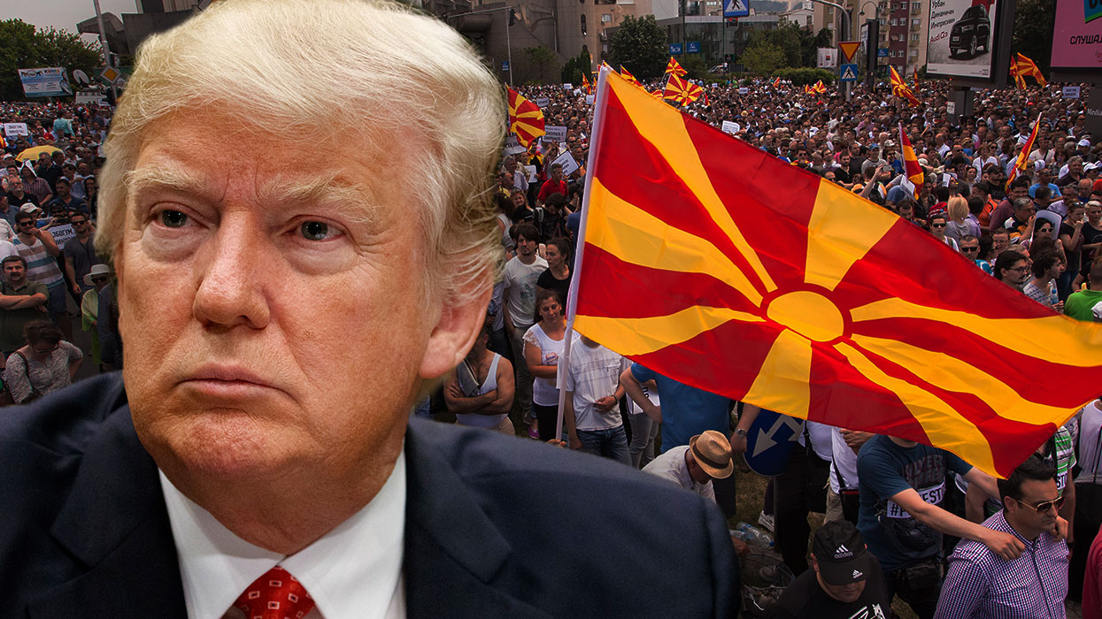 Дональд Трамп против неолибералов Македонии
