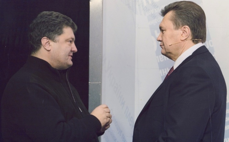 Янукович на подпевке у Порошенко