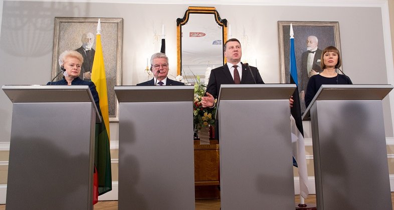 Президенты Германии и стран Балтии молчат, потому что рекогносцировка