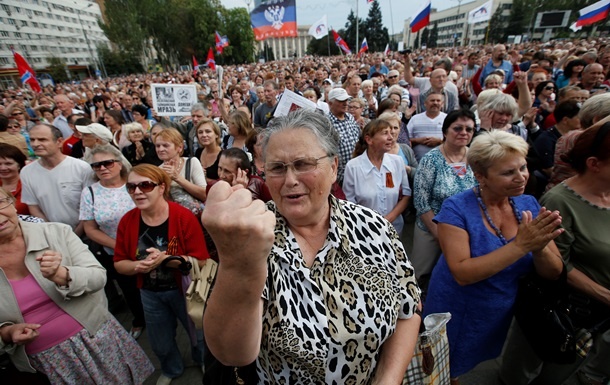 Гневное послание Киеву от жителей Донецка: пусть всех нацистов поубивает