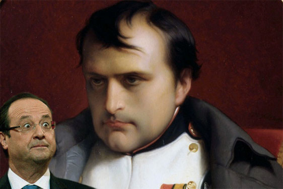 Наполеон прошел бы мимо Олланда, не заметив его...