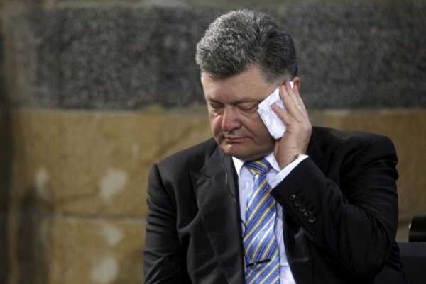 Война на Украине: пьяному Порошенко мерещатся враги?