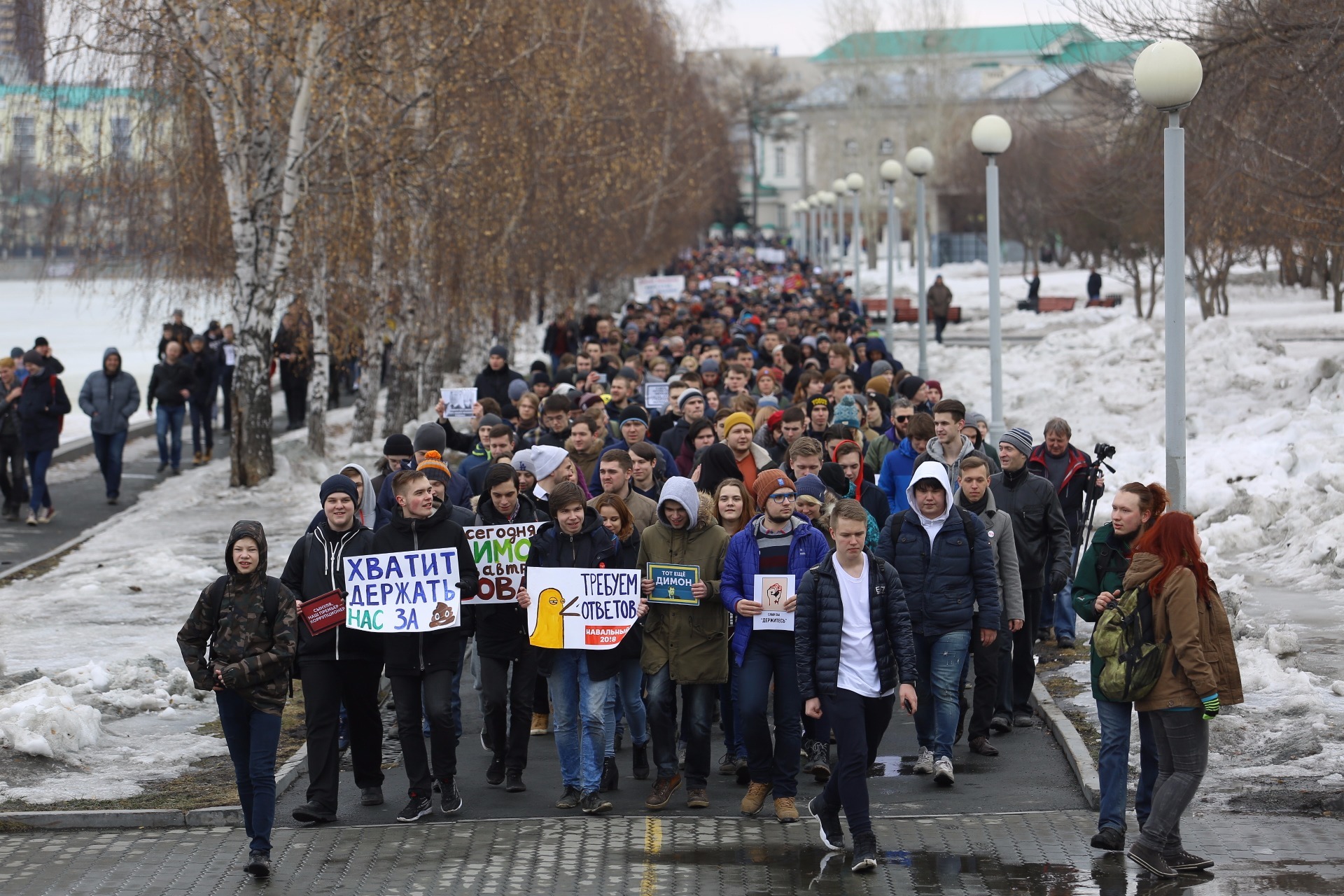 Это вам не "Болотная" или реакция на митинг Навального