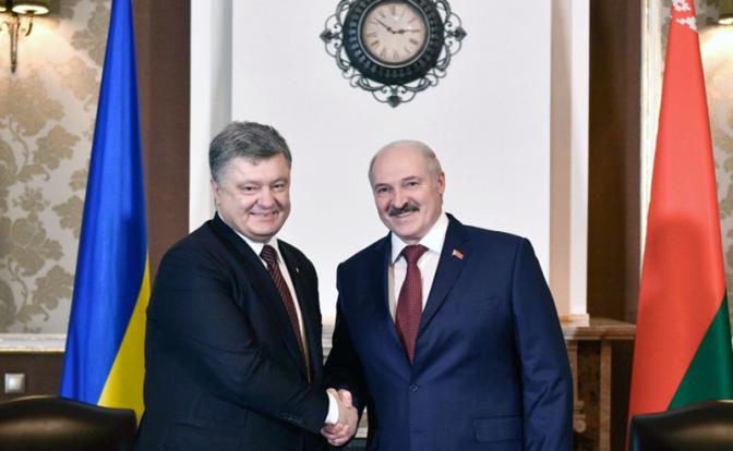 Лукашенко — Порошенко: «Мы — родные люди»