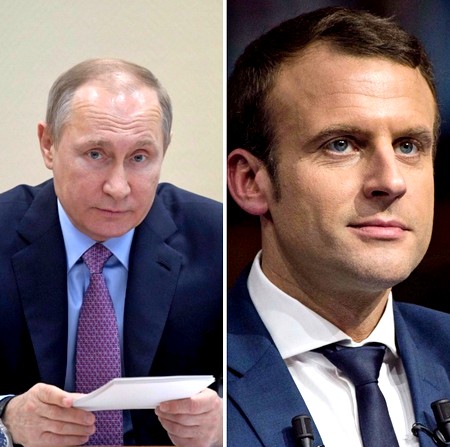 Макрон и Путин встретятся в Версале 29 мая