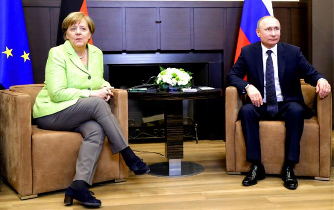 Путин, Меркель, Трамп: переговоры у «красной линии»