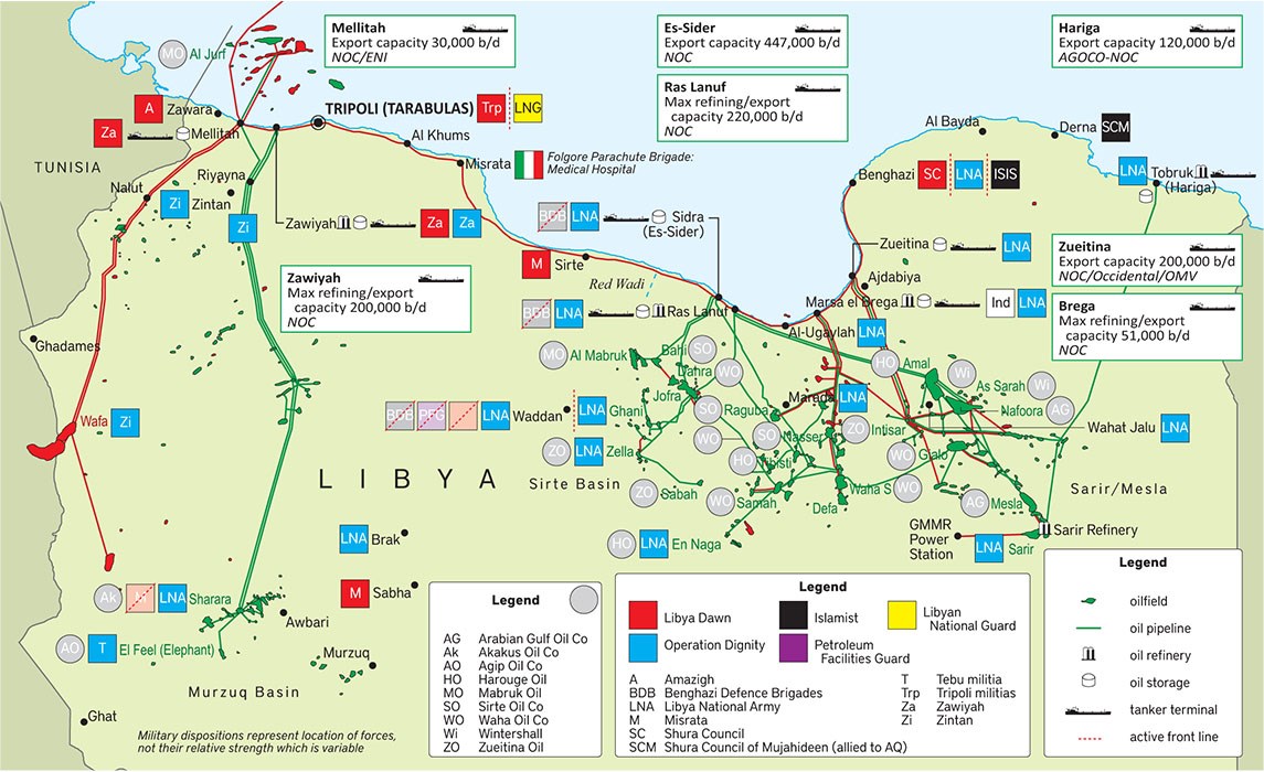 Катарский кризис и война за нефть в восточной Ливии