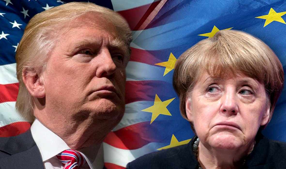 Трамп и Меркель замахнулись на империю Вашингтона