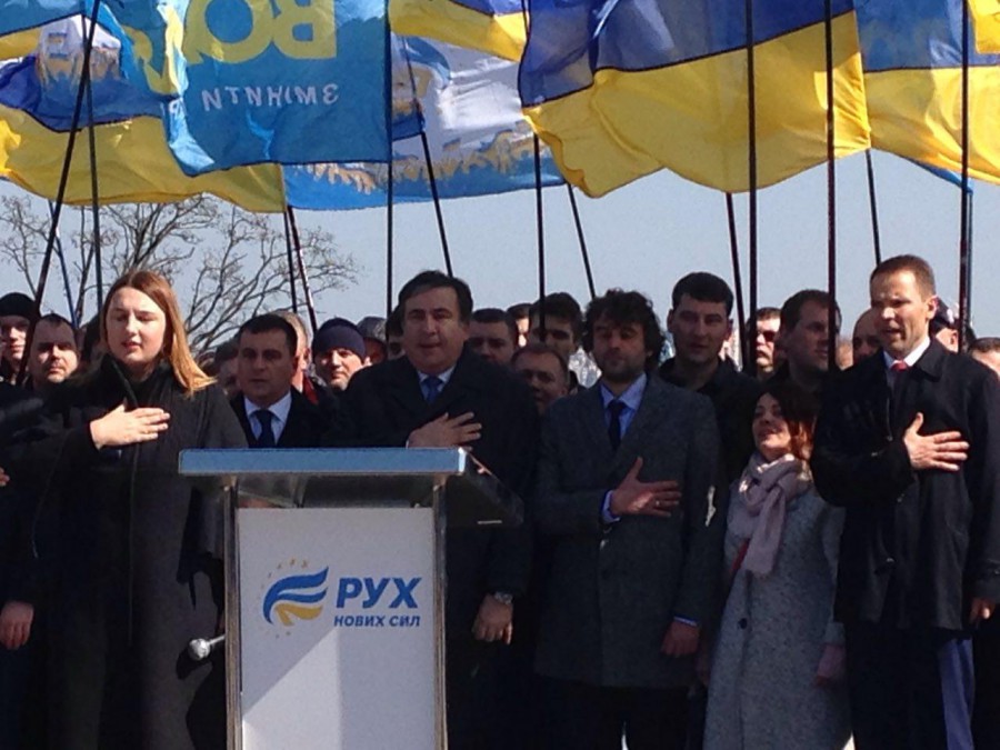 Саакашвили начинает новый Майдан