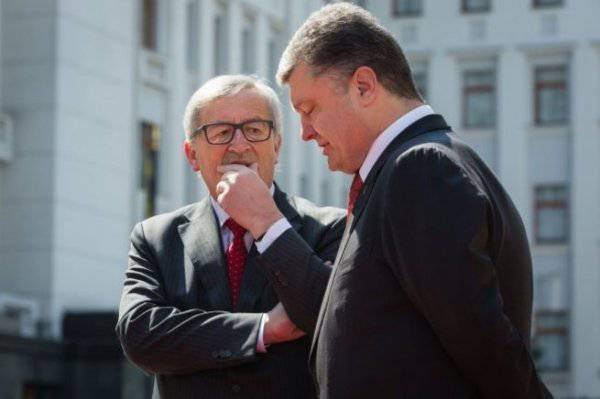 Юнкер осадил Порошенко и закрыл для Украины Европу