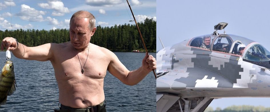 Путин – добытчик и настоящий мужчина, Порошенко - временный пассажир