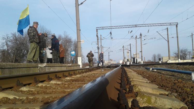 Националисты напали на поезд Киев-Москва