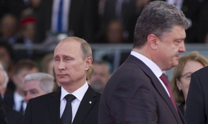 Слова Путина о миротворцах поставили Порошенко в неловкую ситуацию