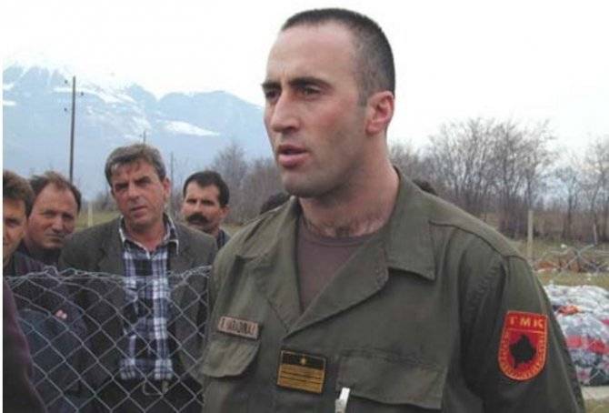 Военный преступник Харадинай получил поддержку от Единой России