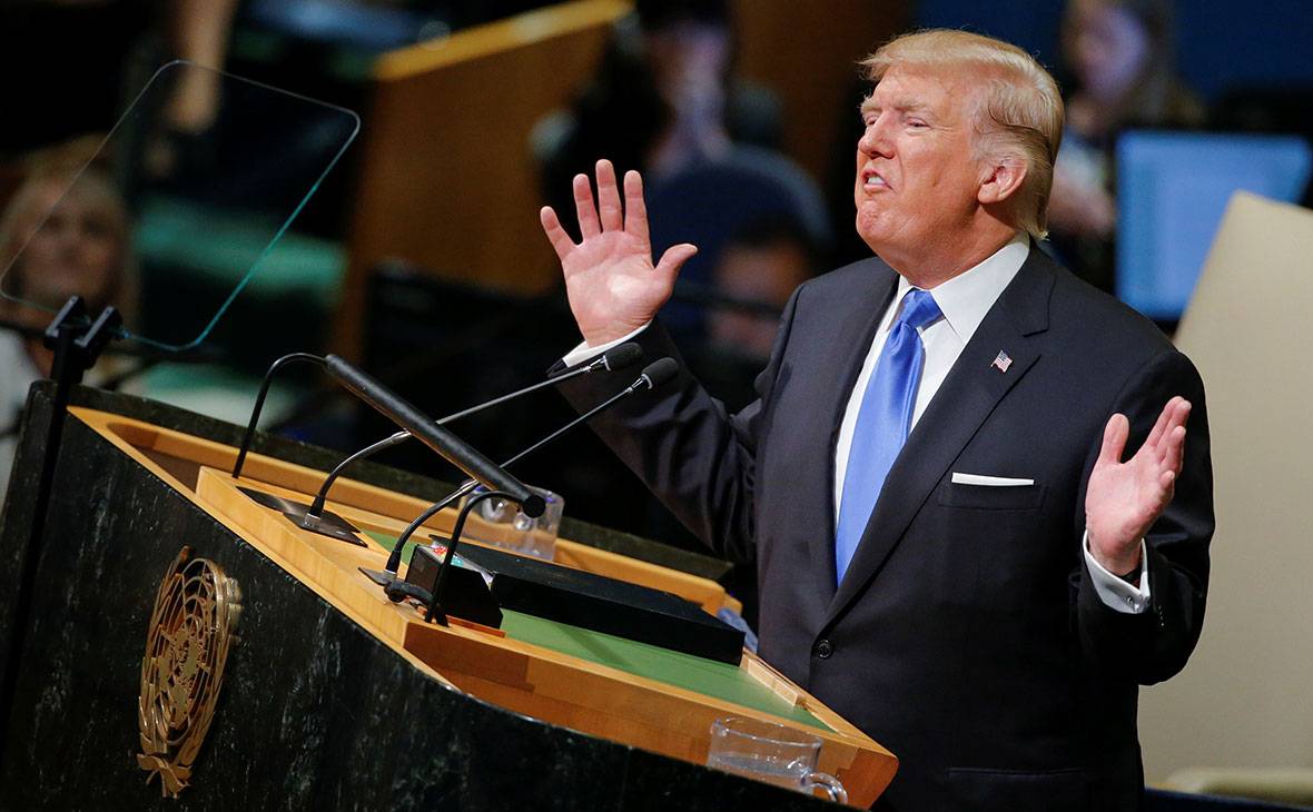Речь Трампа в ООН показывает его замыслы