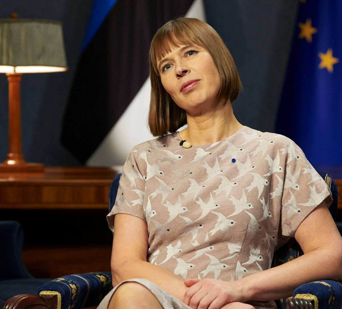 Президент Эстонии Керсти Кальюлайд: «Я не считаю Россию враждебной»