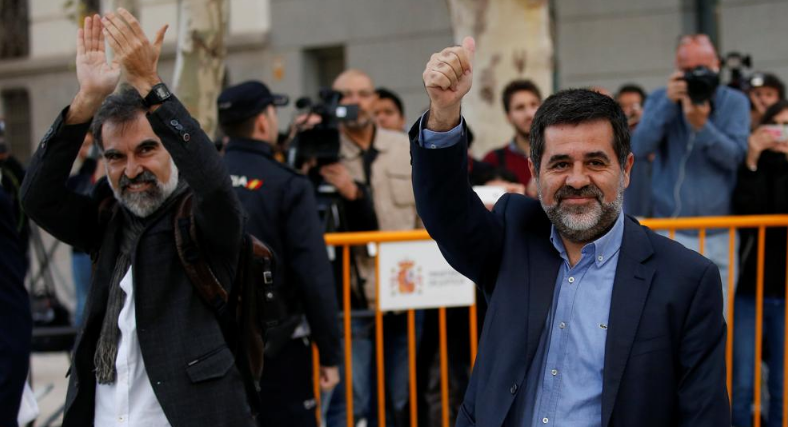 В Испании начались аресты лидеров «Каталонской осени»