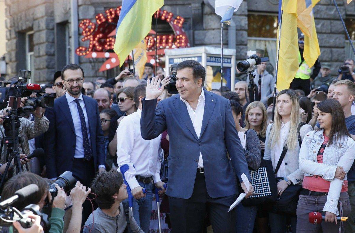 Новости «козломайдана»: Луценко против Саакашвили