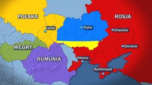 Как правильно разделить бывшую Украину?
