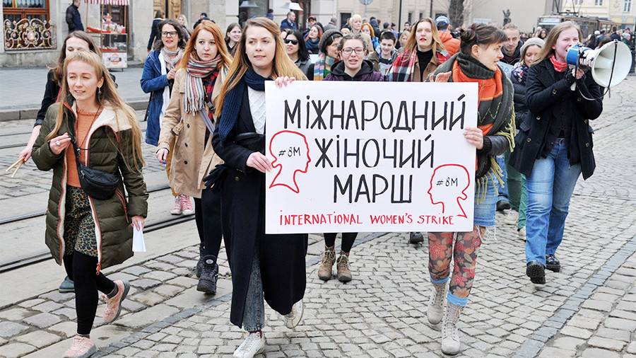 На Украине отменили Международный женский день