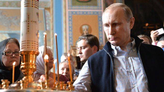 Новый имидж Путина - спаситель святой Руси?