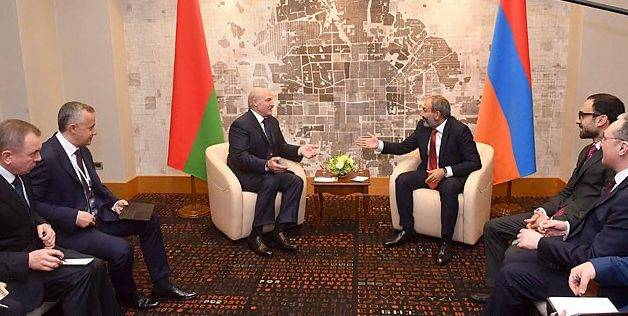 Лукашенко — Пашиняну: в отношениях РБ и Армении нет и не будет проблеме