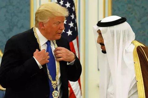 Как Трамп поставил на место короля Саудовской Аравии
