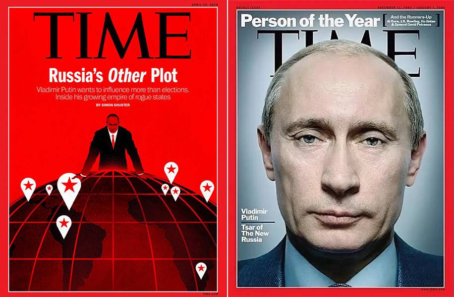 Зачем американские СМИ поют дифирамбы Путину?