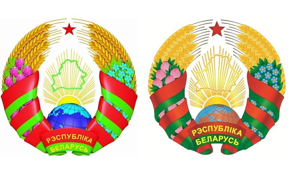 Беларусь захотела сменить Россию на Европу на гербе страны