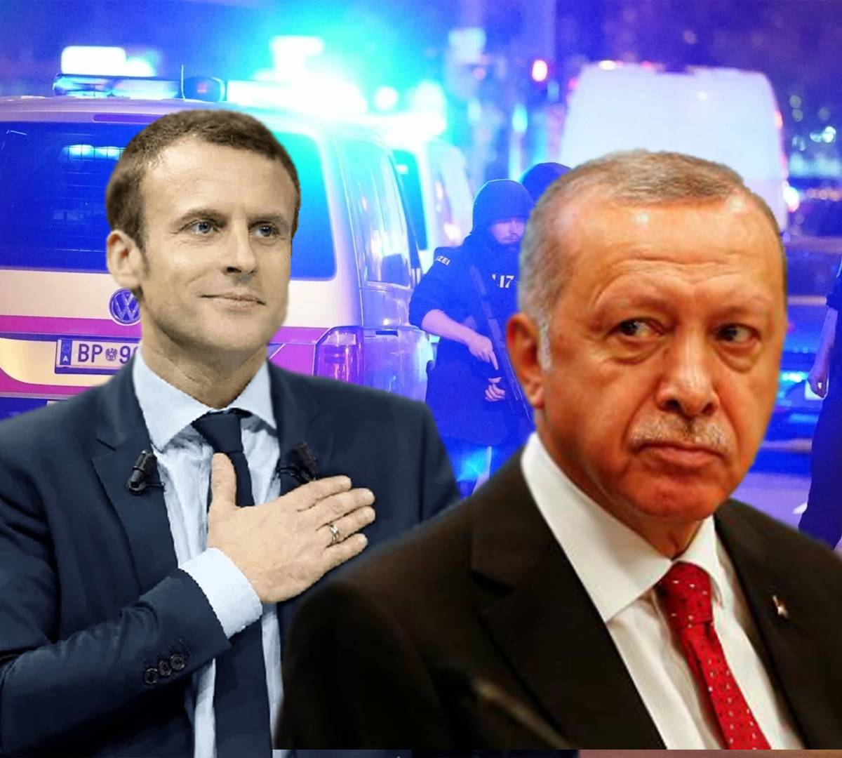 Террористов в Вену привели провокатор Макрон и «султан» Эрдоган?