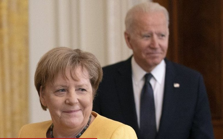 Встреча Меркель и Байдена встревожила американцев сменой отношений с ФРГ